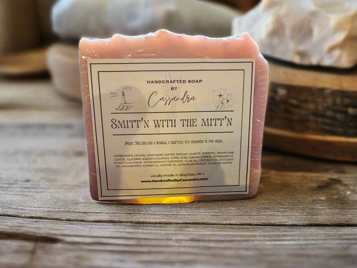 Smitt'n with the Mitt'n Aritisan Soap Bar