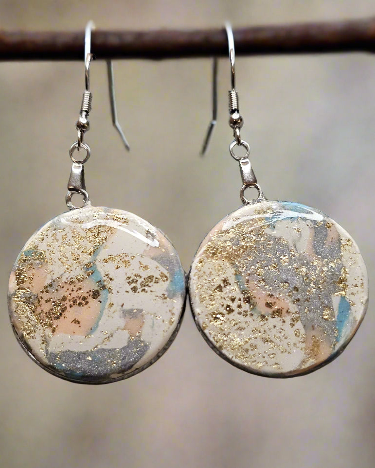 Handmade Polymer & Resin Earrings