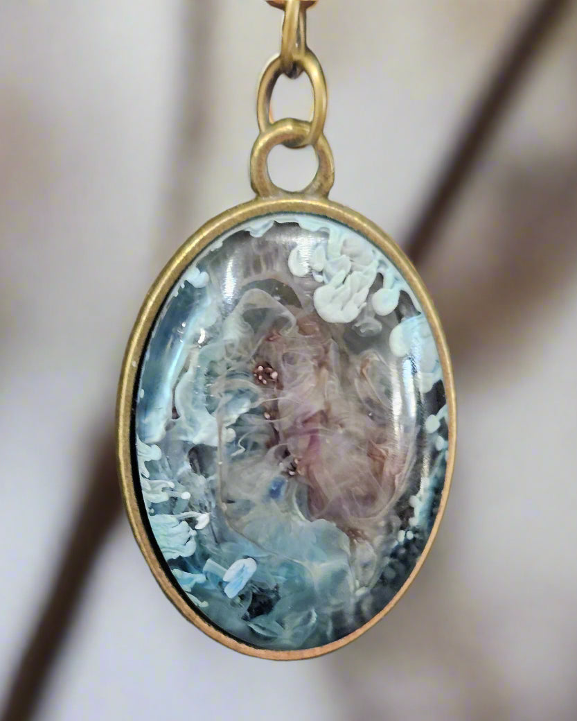 Handmade Resin Necklace