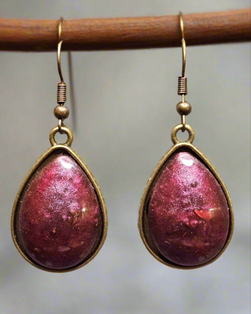 Handmade Resin Earrings