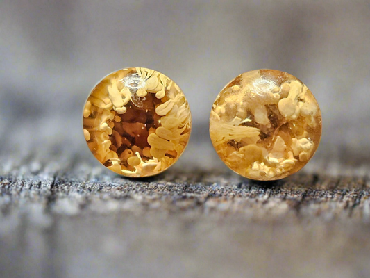 Resin Post Earrings